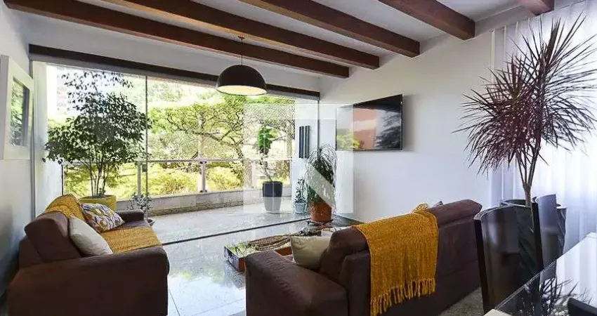 Apartamento para aluguel - santo antônio, 4 quartos,  217 m² - belo horizonte