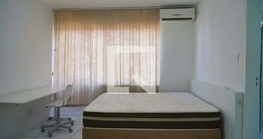 Kitnet / stúdio para aluguel - trindade, 1 quarto,  35 m² - florianópolis