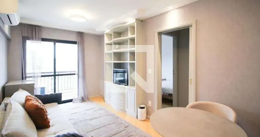 Apartamento com 1 quarto para alugar na Avenida Miruna, Moema, São Paulo