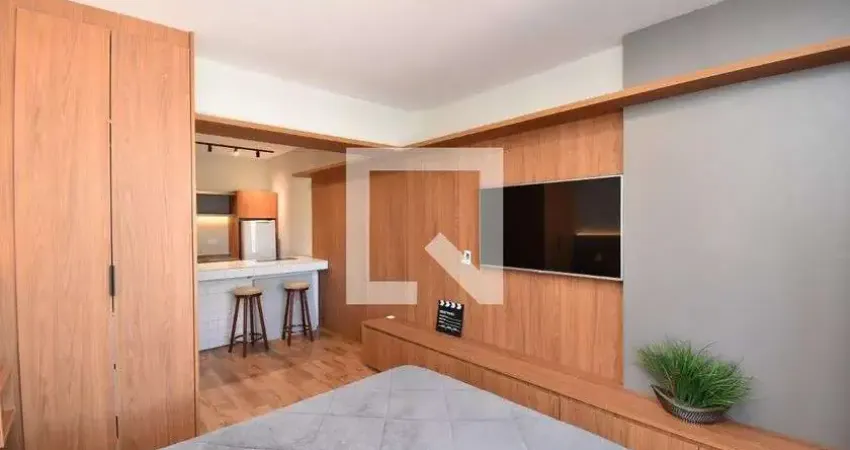 Kitnet / stúdio para aluguel - batel, 1 quarto,  35 m² - curitiba