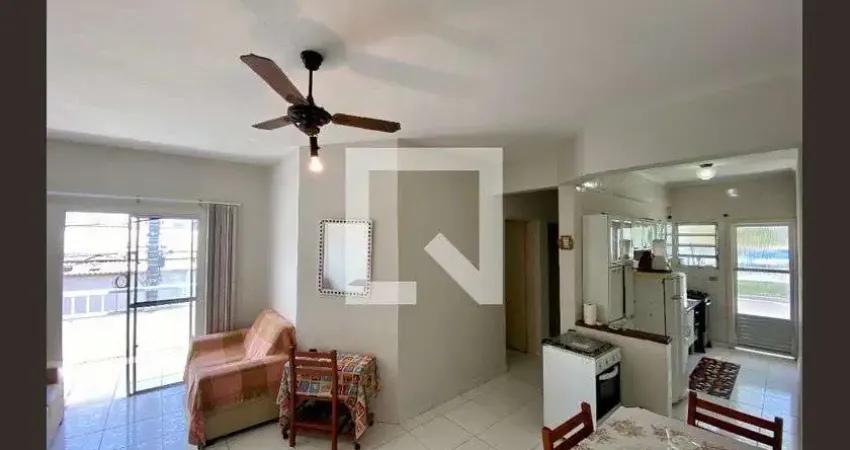 Apartamento para aluguel - maracanã, 2 quartos, 70 m² - praia grande