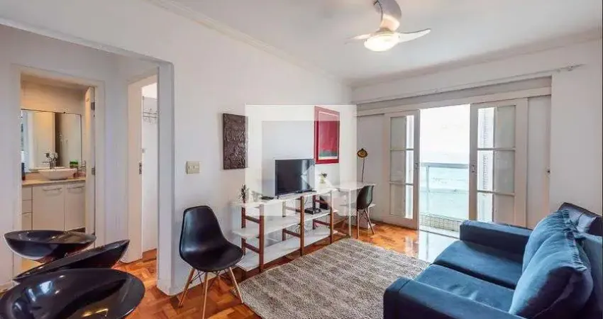 Apartamento para aluguel - josé menino, 1 quarto,  73 m² - santos