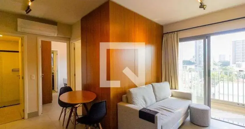 Apartamento para aluguel - santo amaro , 2 quartos, 45 m² - são paulo