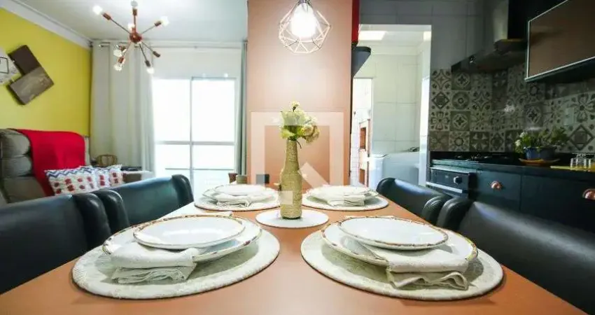 Apartamento para aluguel - vila caiçara, 2 quartos,  80 m² - praia grande