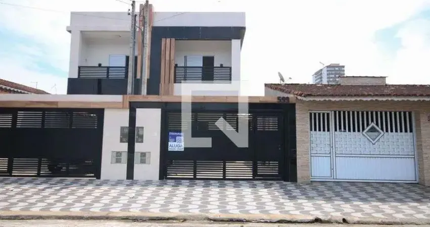 Casa para aluguel - vila caiçara, 2 quartos,  102 m² - praia grande