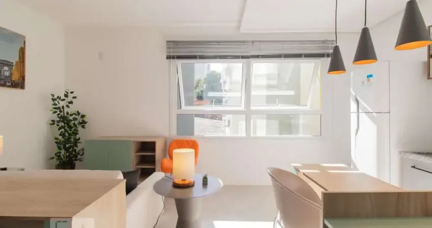 Kitnet / stúdio para aluguel - centro, 1 quarto,  27 m² - novo hamburgo