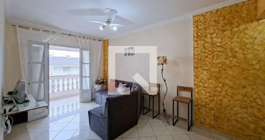 Apartamento para aluguel - vila tupi, 3 quartos,  100 m² - praia grande