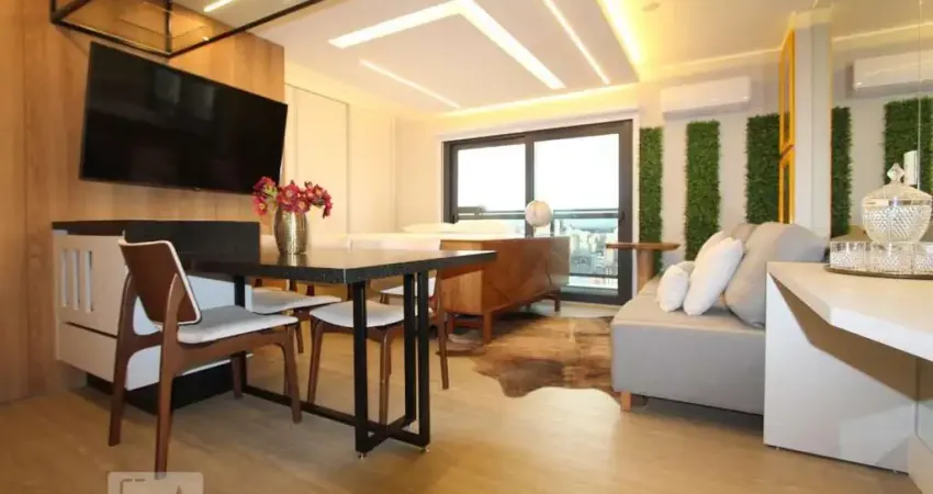 Kitnet / stúdio para aluguel - centro, 1 quarto,  36 m² - curitiba