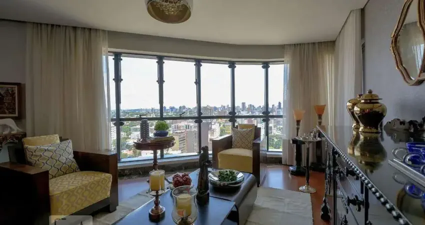 Apartamento para aluguel - batel, 3 quartos,  260 m² - curitiba