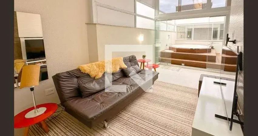 Cobertura para aluguel - canasvieiras, 2 quartos,  110 m² - florianópolis