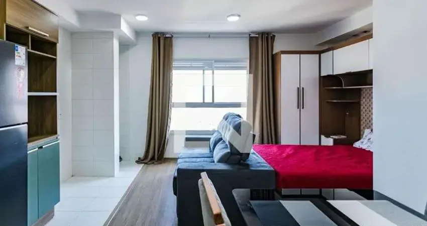 Kitnet / stúdio para aluguel - centro, 1 quarto,  25 m² - mogi das cruzes