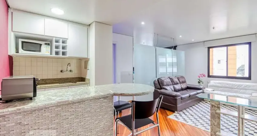 Kitnet / stúdio para aluguel - moema, 1 quarto,  38 m² - são paulo