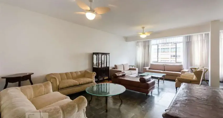 Apartamento para aluguel - gonzaga , 4 quartos,  222 m² - santos