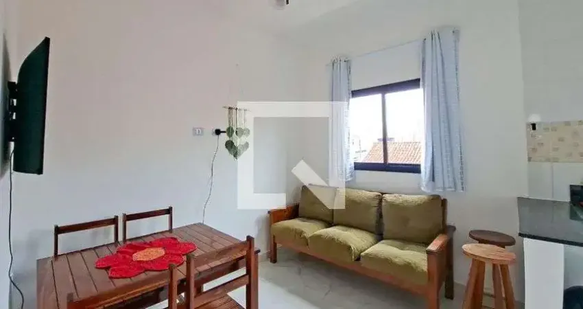 Casa / sobrado em condomínio para aluguel - vila caiçara, 2 quartos,  50 m² - praia grande