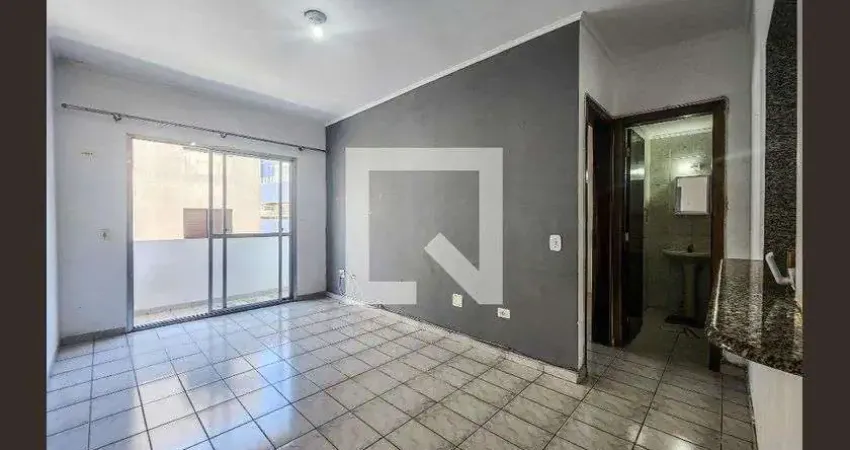 Apartamento para aluguel - ponta da praia, 1 quarto,  84 m² - santos