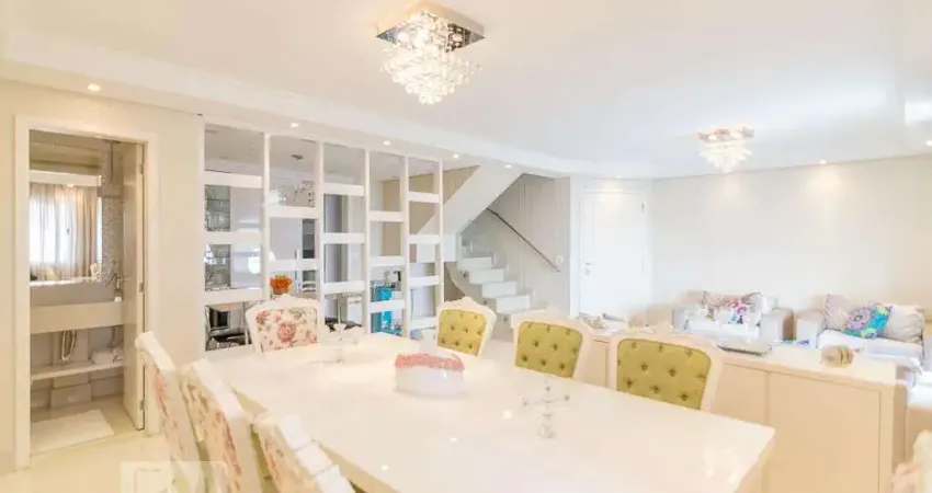 Cobertura para aluguel - jardim, 4 quartos,  240 m² - santo andré