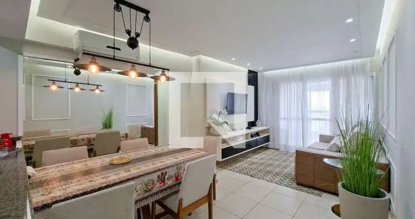 Apartamento para aluguel - boqueirão, 2 quartos, 82 m² - praia grande