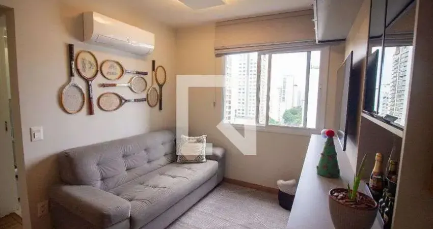 Apartamento para aluguel - campo belo, 1 quarto, 45 m² - são paulo