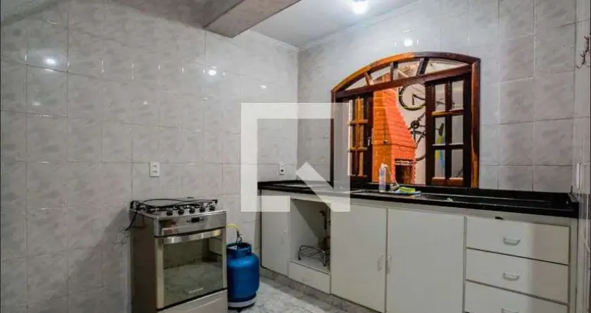 Casa para aluguel - jardim milena, 1 quarto,  50 m² - santo andré