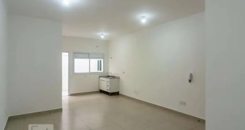 Kitnet / stúdio para aluguel - nova gerti, 1 quarto,  35 m² - são caetano do sul