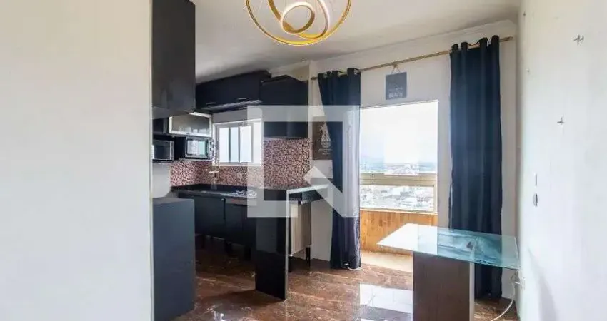 Apartamento para aluguel - vila caiçara, 1 quarto, 47 m² - praia grande