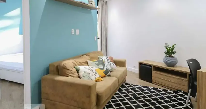 Apartamento com 1 quarto para alugar na Avenida Miruna, Moema, São Paulo