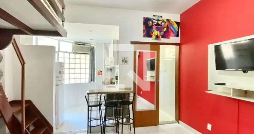 Kitnet / stúdio para aluguel - copacabana, 1 quarto,  31 m² - rio de janeiro