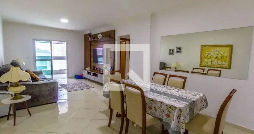 Apartamento para aluguel - cidade ocian, 3 quartos, 130 m² - praia grande
