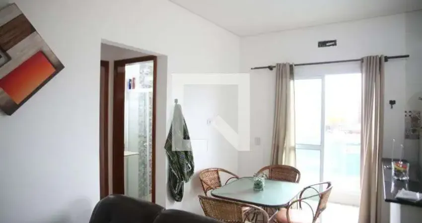 Casa para aluguel - vila caiçara, 2 quartos,  63 m² - praia grande