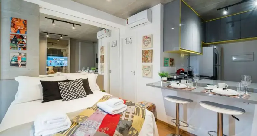 Kitnet / stúdio para aluguel - santa cecília, 1 quarto, 30 m² - são paulo