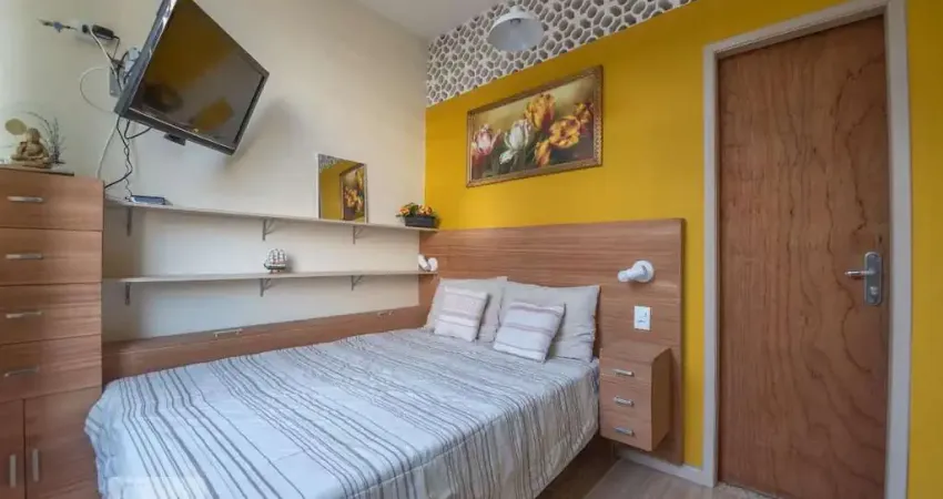 Apartamento para aluguel - laranjeiras, 1 quarto, 30 m² - rio de janeiro