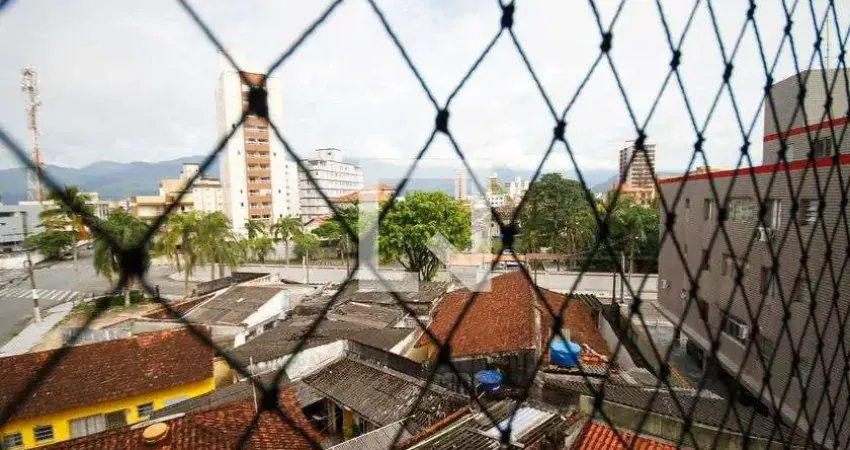 Apartamento para aluguel - vila caiçara, 1 quarto, 55 m² - praia grande