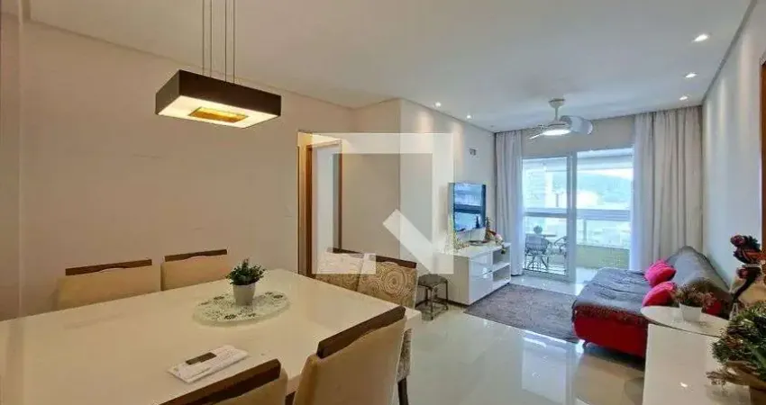 Apartamento para aluguel - canto do forte, 2 quartos, 75 m² - praia grande