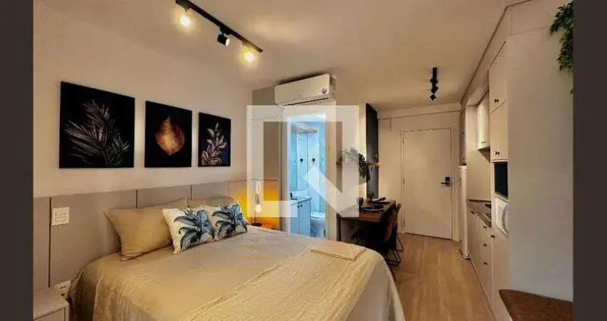 Kitnet / Stúdio para Aluguel - Campo Belo, 1 Quarto, 27 m² - São Paulo