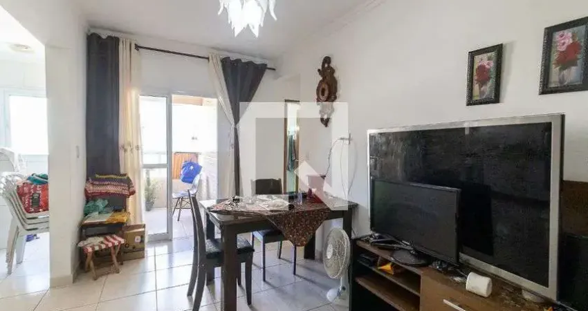 Apartamento para aluguel - vila caiçara, 1 quarto, 50 m² - praia grande