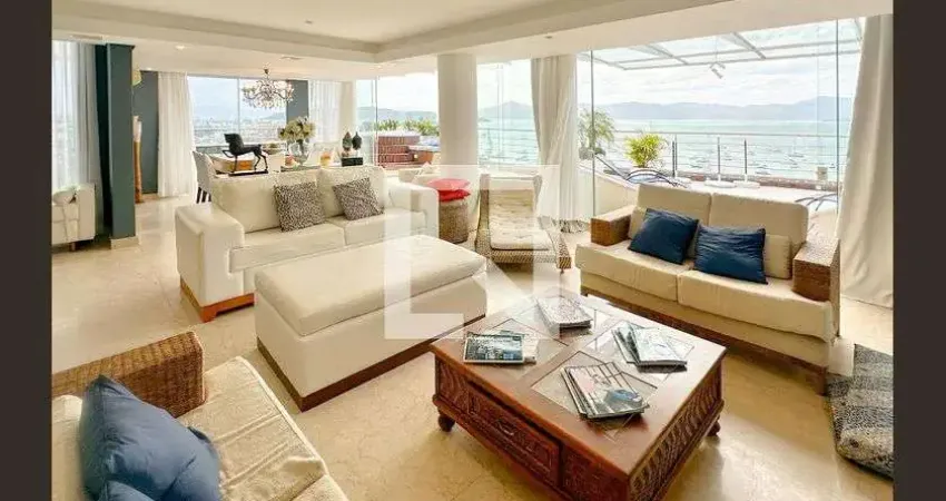 Cobertura para aluguel - jurerê, 4 quartos, 423 m² - florianópolis