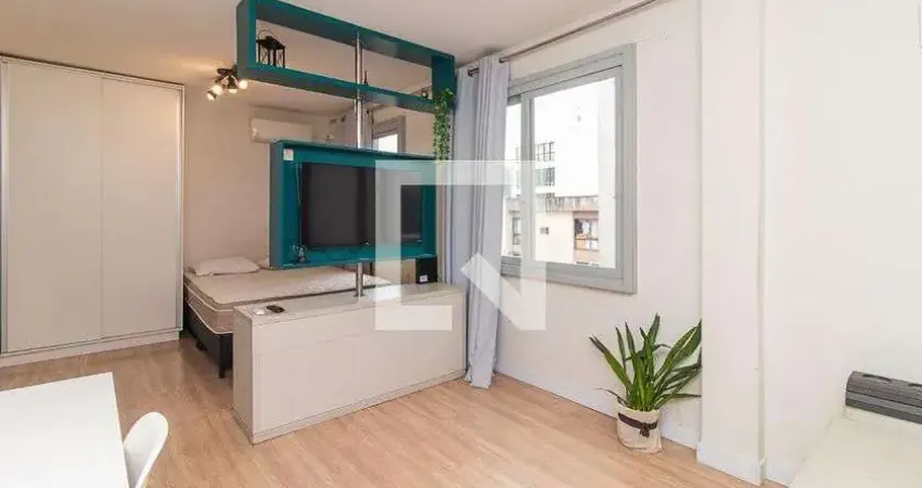 Apartamento para aluguel - centro histórico, 1 quarto, 28 m² - porto alegre