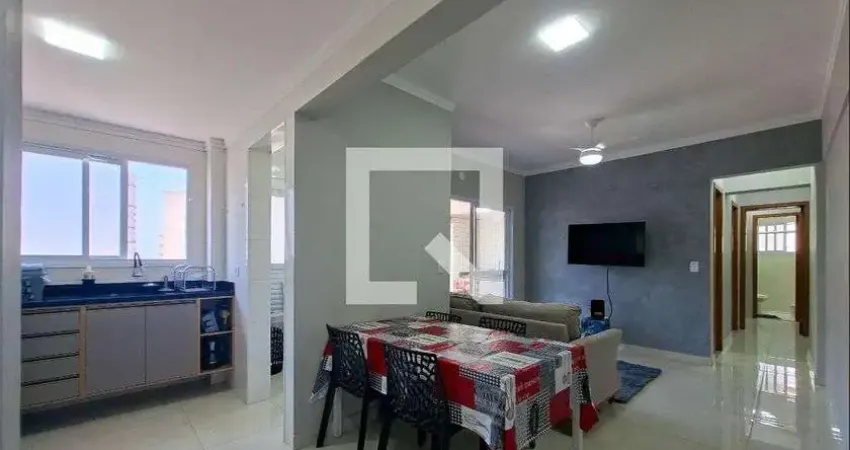 Apartamento para aluguel - vila caiçara, 2 quartos,  79 m² - praia grande