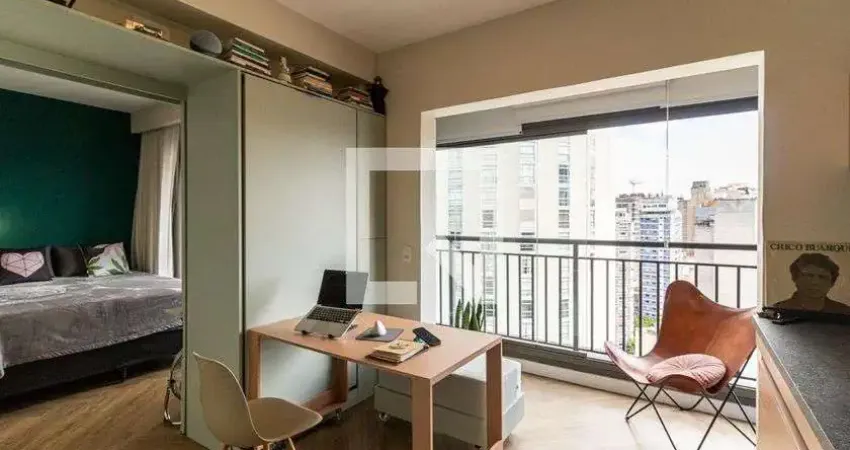 Kitnet / stúdio para aluguel - santa cecília, 1 quarto, 43 m² - são paulo