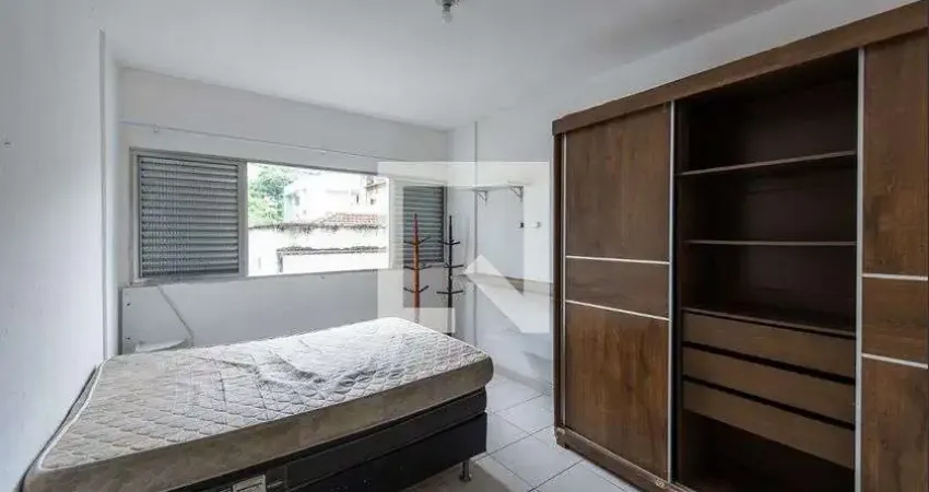 Kitnet / stúdio para aluguel - josé menino, 1 quarto, 64 m² - santos