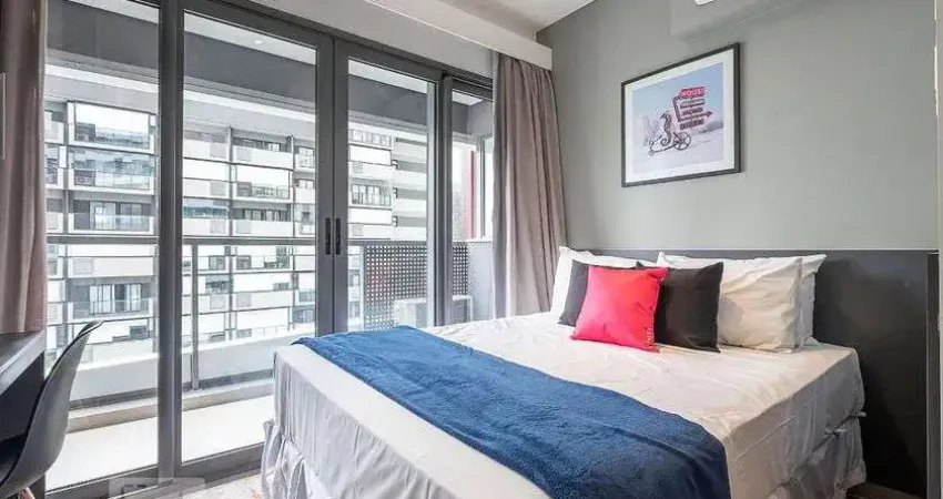 Kitnet / Stúdio para Aluguel - Pinheiros, 1 Quarto, 19 m² - São Paulo