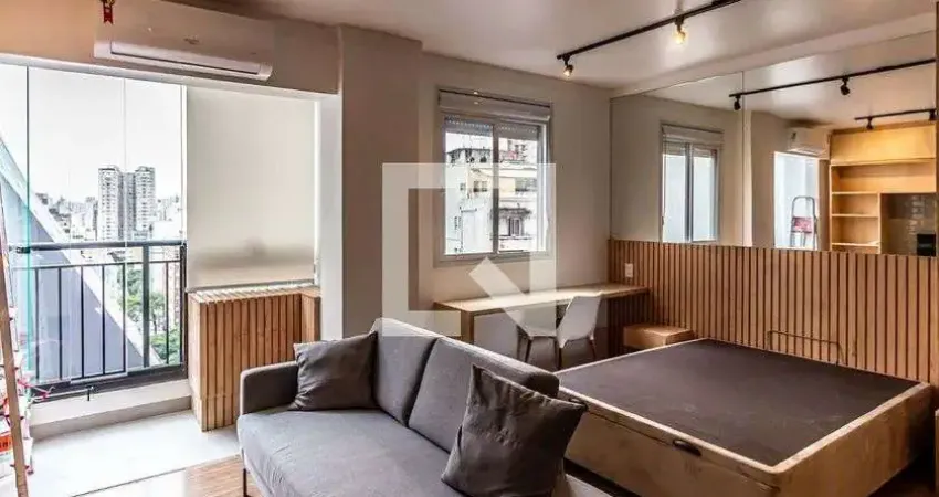 Kitnet / Stúdio para Aluguel - Santa Cecília, 1 Quarto, 28 m² - São Paulo