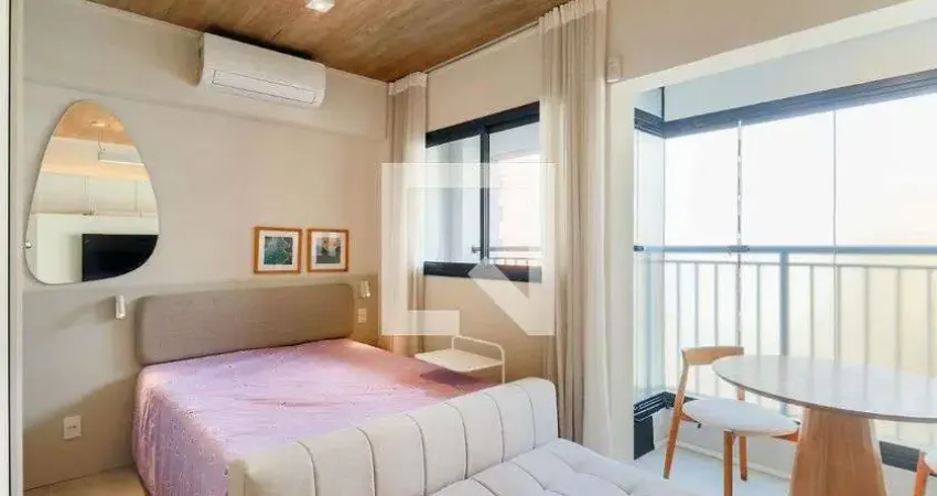 Kitnet / Stúdio para Aluguel - Brooklin, 1 Quarto, 24 m² - São Paulo