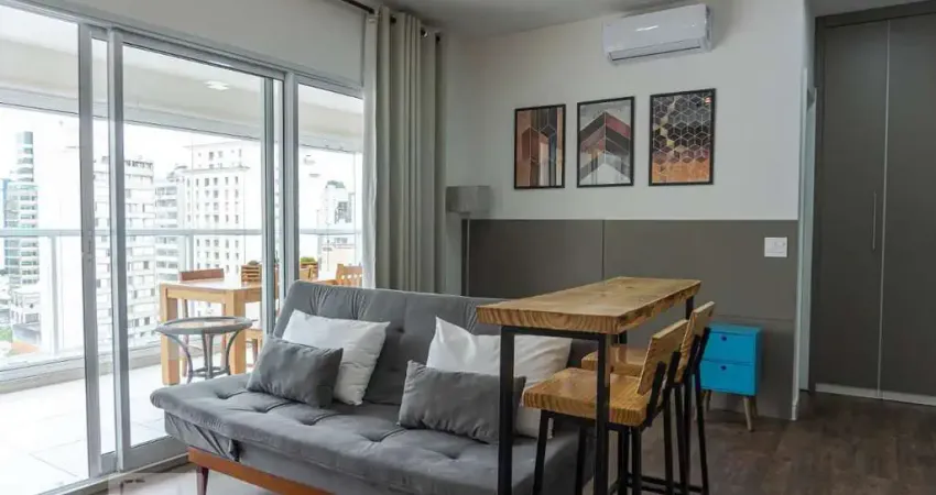 Kitnet / Stúdio para Aluguel - Consolação, 1 Quarto, 41 m² - São Paulo