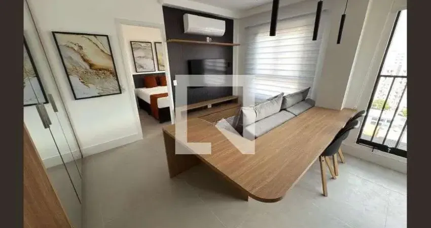 Apartamento com 1 quarto para alugar na Avenida Miruna, Moema, São Paulo