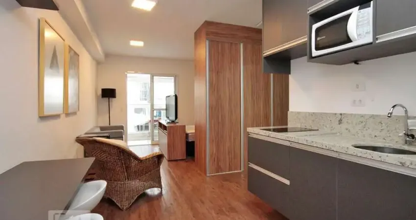 Kitnet / Stúdio para Aluguel - Santa Cecília, 1 Quarto, 38 m² - São Paulo