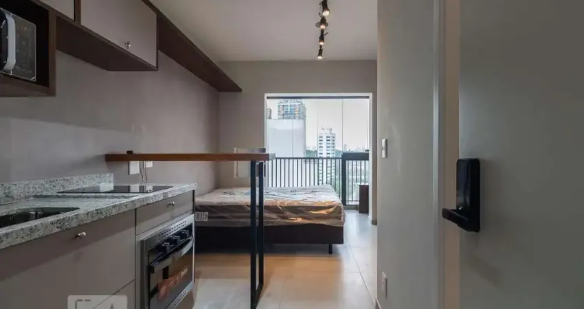 Kitnet / Stúdio para Aluguel - Brooklin, 1 Quarto, 23 m² - São Paulo