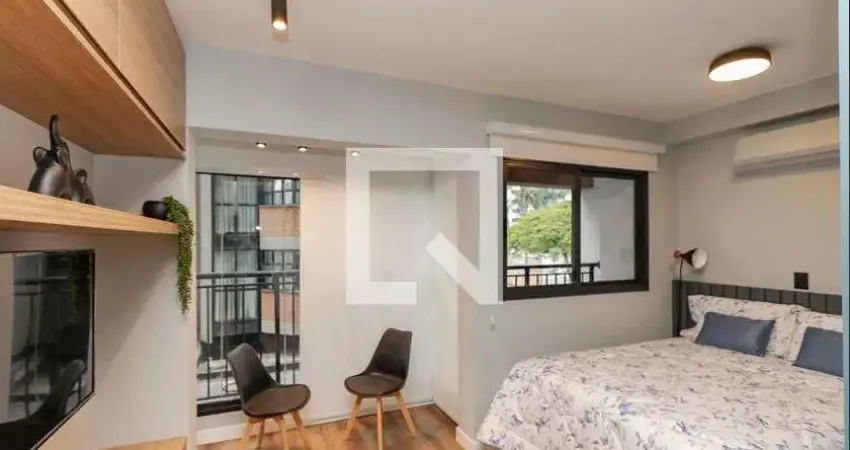 Kitnet / Stúdio para Aluguel - Brooklin, 1 Quarto, 25 m² - São Paulo