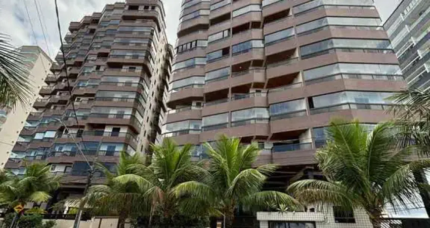 Apartamento no Caiçara, Praia Grande, 1 suíte com sacada / portaria 24hrs, 53m²