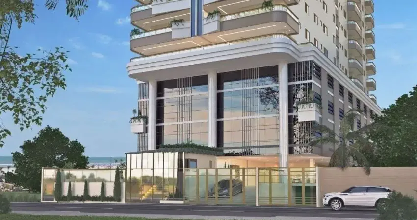 Apartamento na Ocian, Praia Grande, 3 quartos, 1 suíte, sacada, 101m²